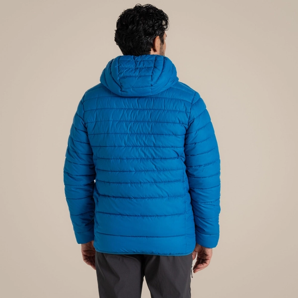 craghoppers Men's Compresslite IX Hooded Insulating Jacket | Fresh Blue