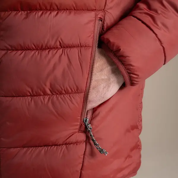 Craghoppers Men's Compresslite IX Hooded Insulating Jacket | Red Jasper