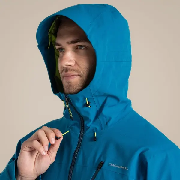 Craghoppers Men's Dynamic Pro III Waterproof Jacket | Ocean Teal