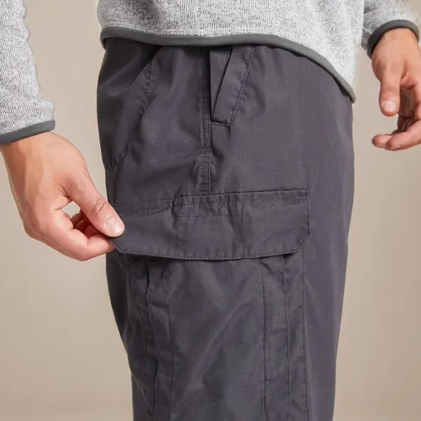 Craghoppers Men's Kiwi Classic Trousers | Black Pepper
