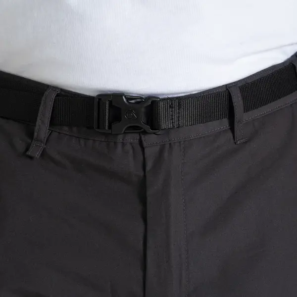 Craghoppers Men's Kiwi Convertible Trousers | Black Pepper
