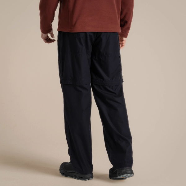 craghoppers Men's Kiwi Convertible Trousers | Dark Navy
