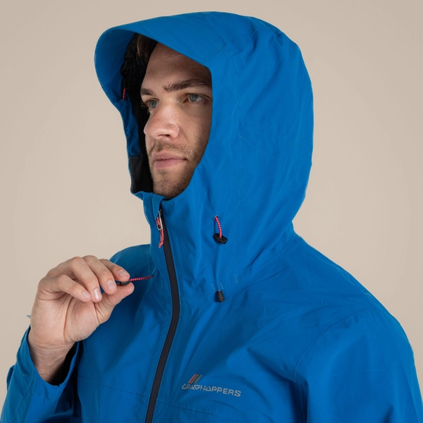 craghoppers Men's Maris 2.5L Stretch Waterproof Jacket | Fresh Blue