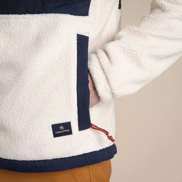 Craghoppers Men's Montadale Insulating Hybrid Jacket | Ecru / Blue Navy