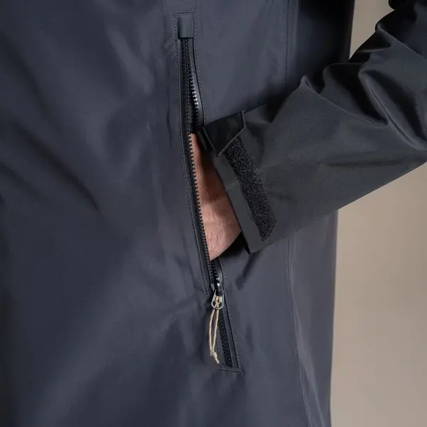 Craghoppers Men's Osuna Waterproof Jacket | Black / Dark Iron