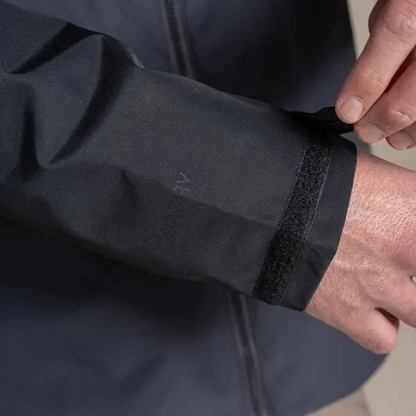 Craghoppers Men's Osuna Waterproof Jacket | Black / Dark Iron