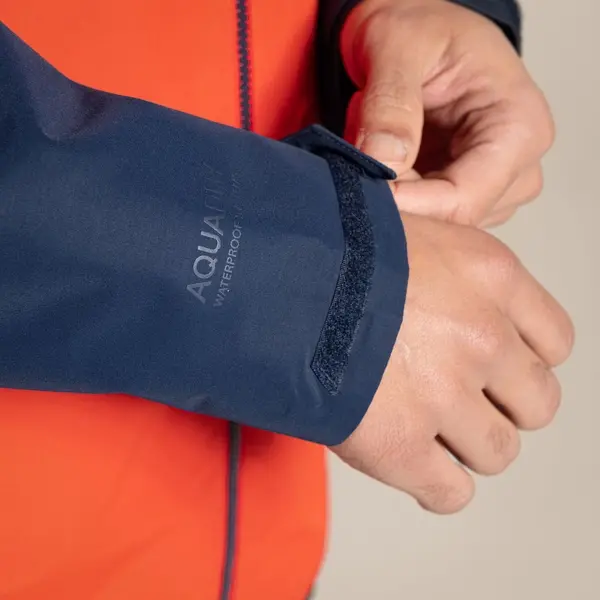 Craghoppers Men's Osuna Waterproof Jacket | Blue Navy / Pimento Red