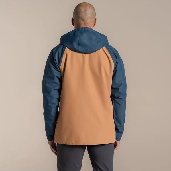 craghoppers Men's Osuna Waterproof Jacket | Blue Stone / Boulder