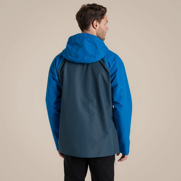 craghoppers Men's Osuna Waterproof Jacket | Fresh Blue / Blue Stone