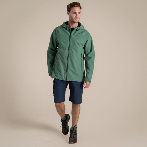 Craghoppers Men's Osuna Waterproof Jacket | Mangrove Green