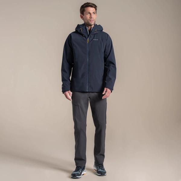 Craghoppers Men's Ponsa Waterproof Jacket | Dark Navy