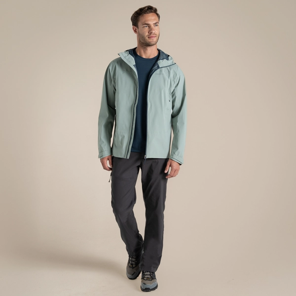 Craghoppers Men's Ponsa Waterproof Jacket | Soft Sage