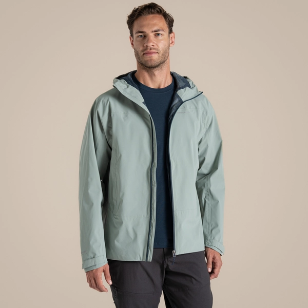 Craghoppers Men's Ponsa Waterproof Jacket | Soft Sage