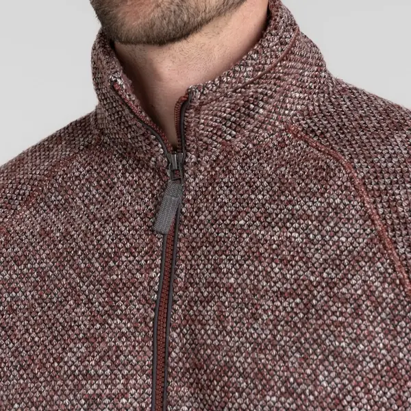 Craghoppers Men's Rubeus Half Zip Fleece | Axinite Red