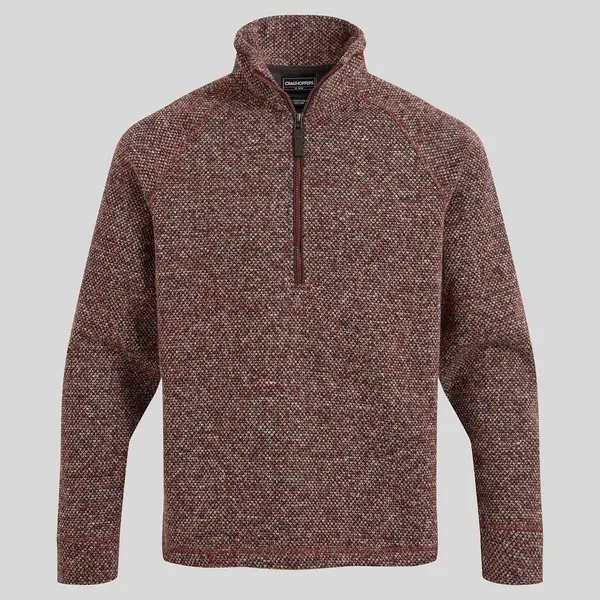 Craghoppers Men's Rubeus Half Zip Fleece | Axinite Red