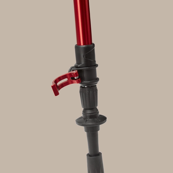 Craghoppers Venture Antishock Walking Poles | Anodised Red / Anodised Grey