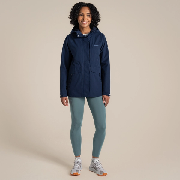 Craghoppers Women's Caldbeck II Waterproof Jacket | Blue Navy