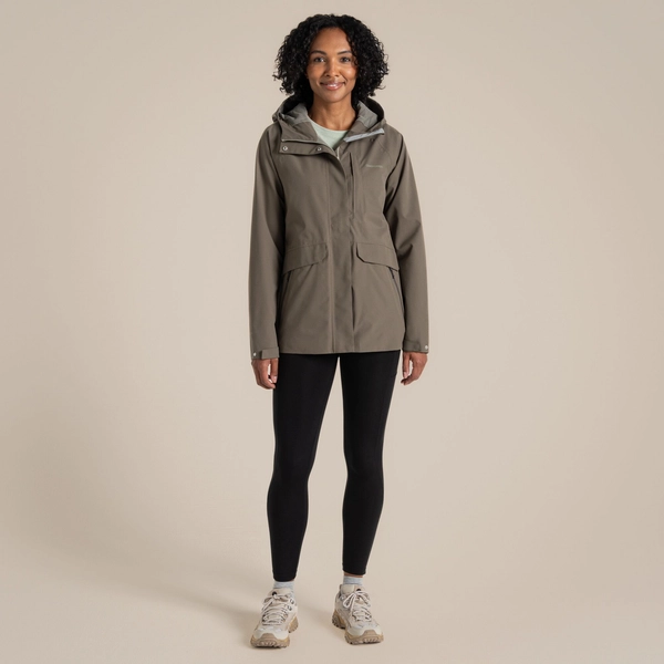 Craghoppers Women's Caldbeck II Waterproof Jacket | Wild Olive