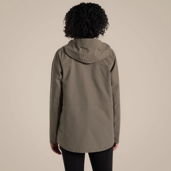 craghoppers Women's Caldbeck II Waterproof Jacket | Wild Olive