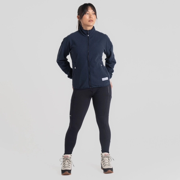 Craghoppers Women's CO2 Renu Full Zip Fleece | Blue Navy
