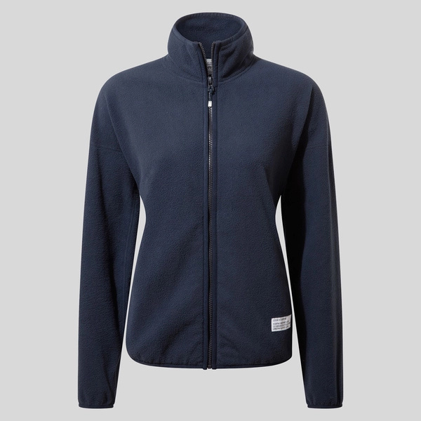Craghoppers Women's CO2 Renu Full Zip Fleece | Blue Navy