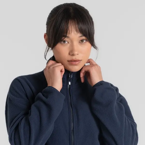 Craghoppers Women's CO2 Renu Full Zip Fleece | Blue Navy