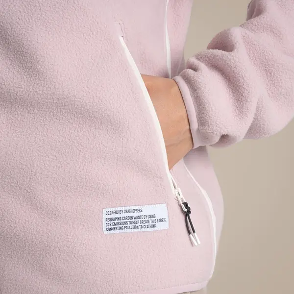 Craghoppers Women's CO2 Renu Full Zip Fleece | Dusky Carnation