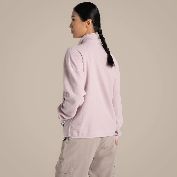 craghoppers Women's CO2 Renu Full Zip Fleece | Dusky Carnation
