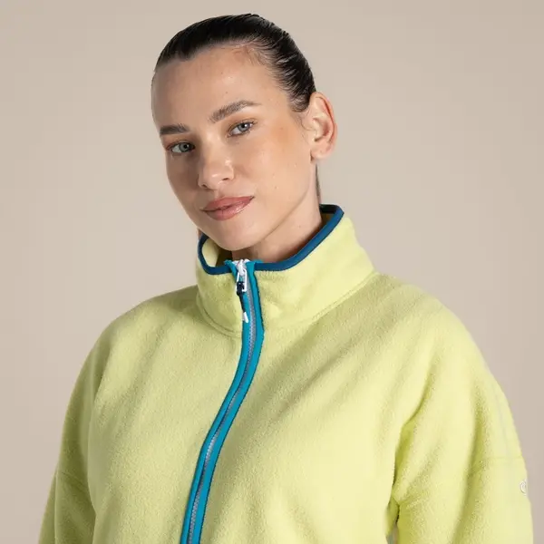 Craghoppers Women's CO2 Renu Half Zip Fleece | Key Lime
