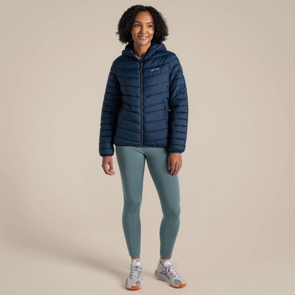Craghoppers Women's Compresslite IX Hooded Insulating Jacket | Blue Navy
