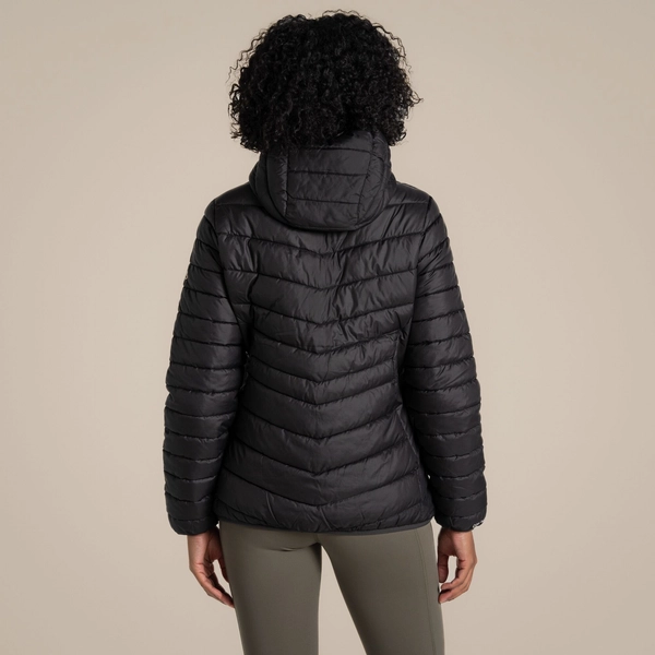 craghoppers Women's Compresslite IX Hooded Insulating Jacket | Black