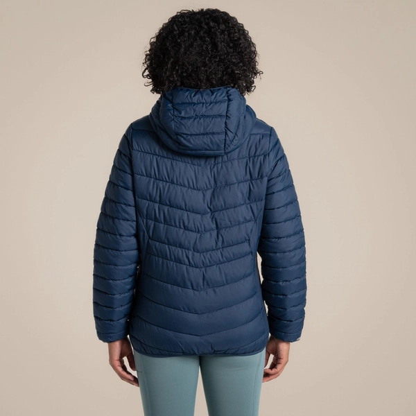 craghoppers Women's Compresslite IX Hooded Insulating Jacket | Blue Navy