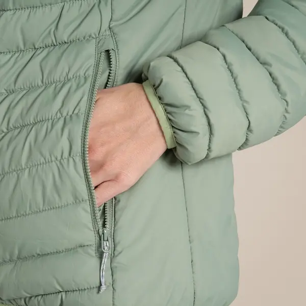 Craghoppers Women's Compresslite IX Hooded Insulating Jacket | Deep Bud Green