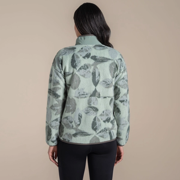 craghoppers Women's Dante Full Zip Fleece | Sage Print