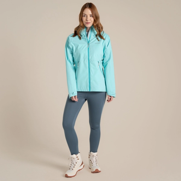 Craghoppers Women's Dynamic Pro III Waterproof Jacket | Aqua Sky