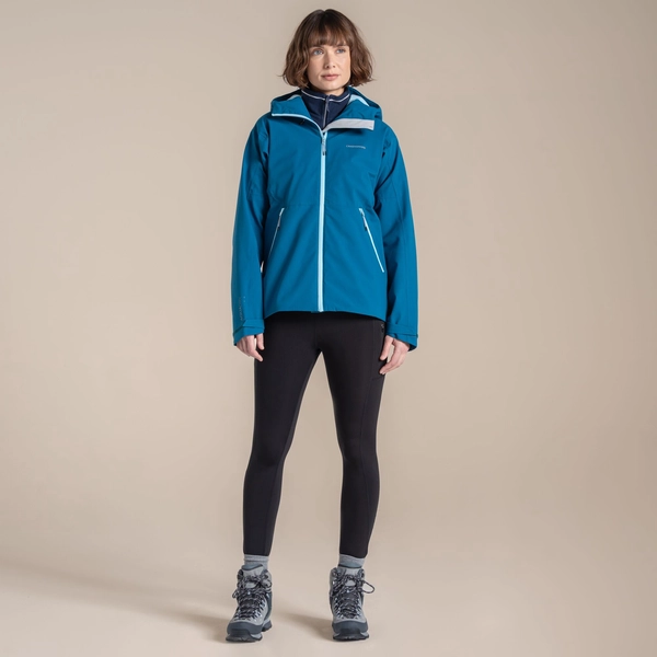 Craghoppers Women's Dynamic Pro III Waterproof Jacket | Porcelain Blue