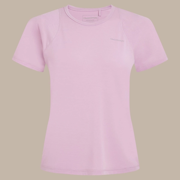 Craghoppers Women's Dynamic Pro Short Sleeve T-Shirt | Orchid