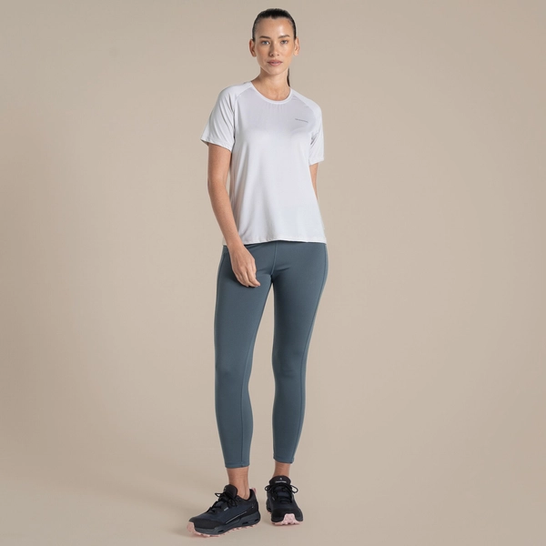 Craghoppers Women's Ellie Short Sleeved T-Shirt | Lunar Grey