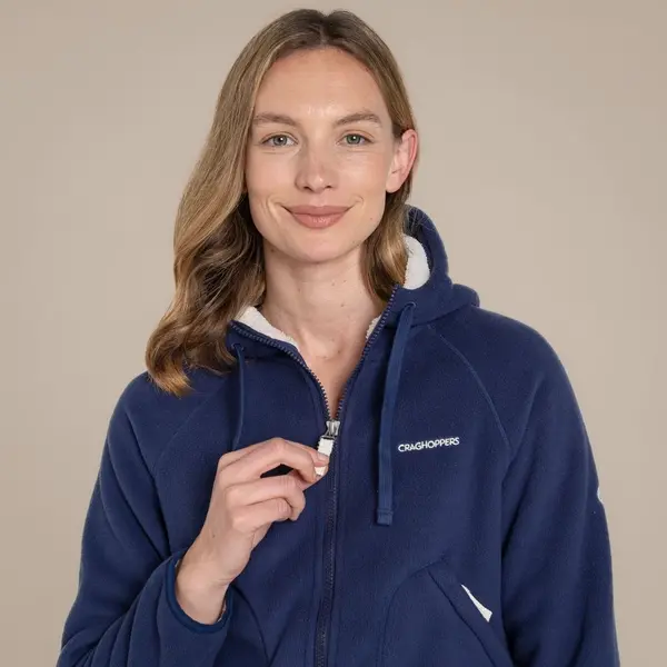 Craghoppers Women's Grainne Full Zip Fleece | Indigo Blue