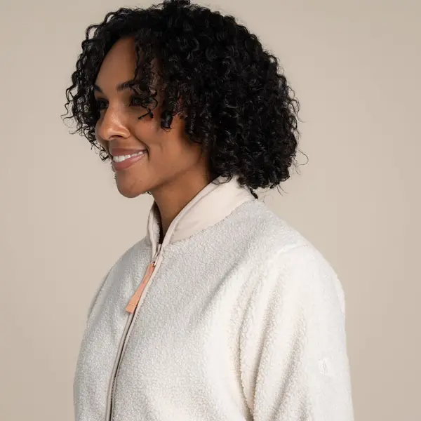 Craghoppers Women's Jamea Hybrid Insulating Jacket | Ecru / Stone