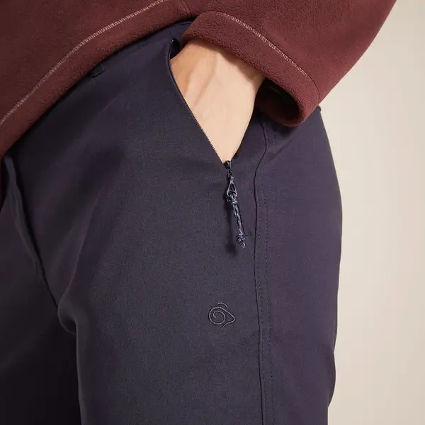 Craghoppers Women's Kiwi Pro II Convertible Trousers | Dark Navy