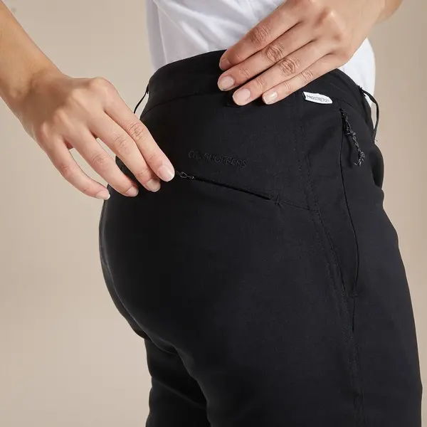 Craghoppers Women's Kiwi Pro II Winter Lined Trousers | Black