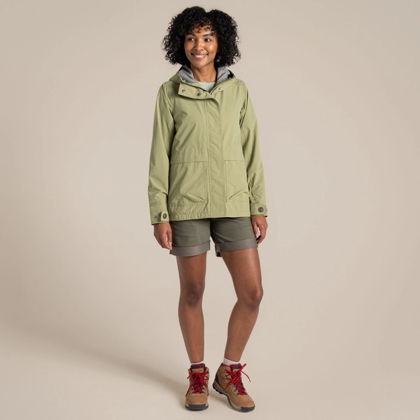 Craghoppers Women's National Trust Tambrook Waterproof Jacket | Clover
