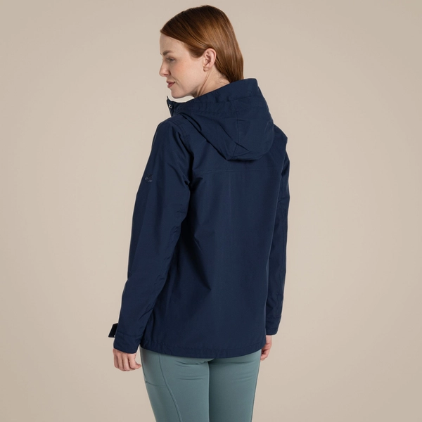 craghoppers Women's National Trust Tambrook Waterproof Jacket | Blue Navy