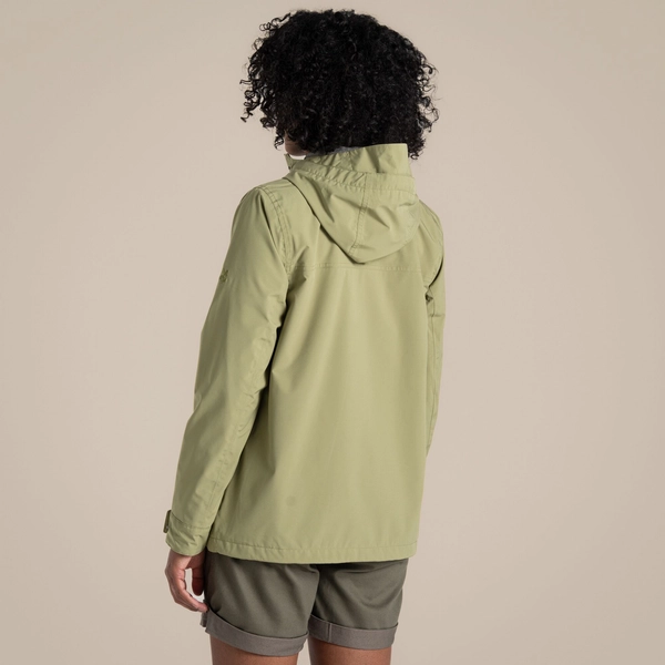craghoppers Women's National Trust Tambrook Waterproof Jacket | Clover