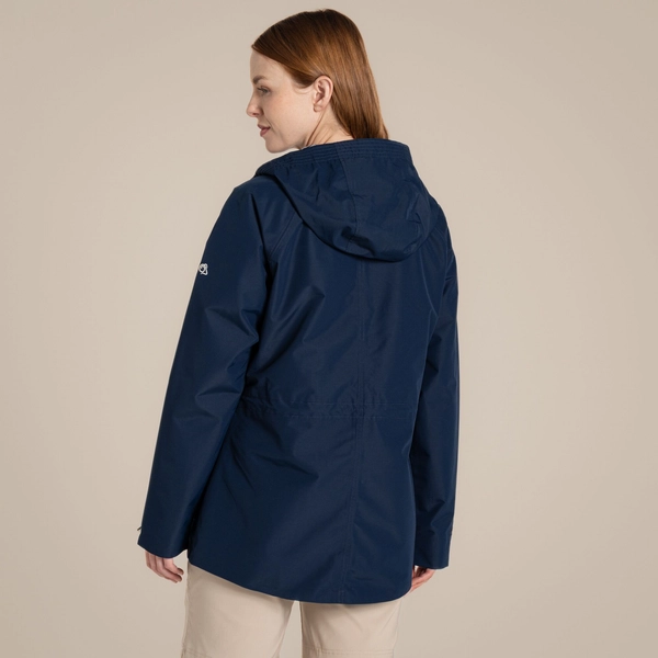 craghoppers Women's Ortega Waterproof Jacket | Blue Navy