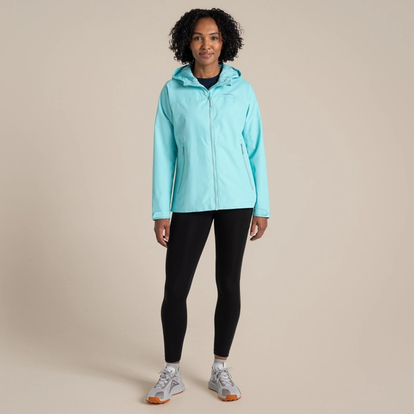 Craghoppers Women's Solla Waterproof Jacket | Aqua Sky
