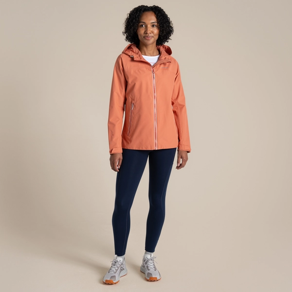 Craghoppers Women's Solla Waterproof Jacket | Red Sandstone