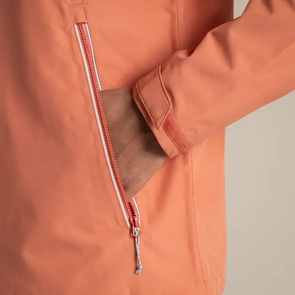 Craghoppers Women's Solla Waterproof Jacket | Red Sandstone