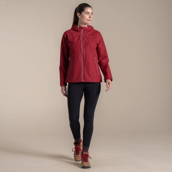 Craghoppers Women's Solla Waterproof Jacket | Sumac Red
